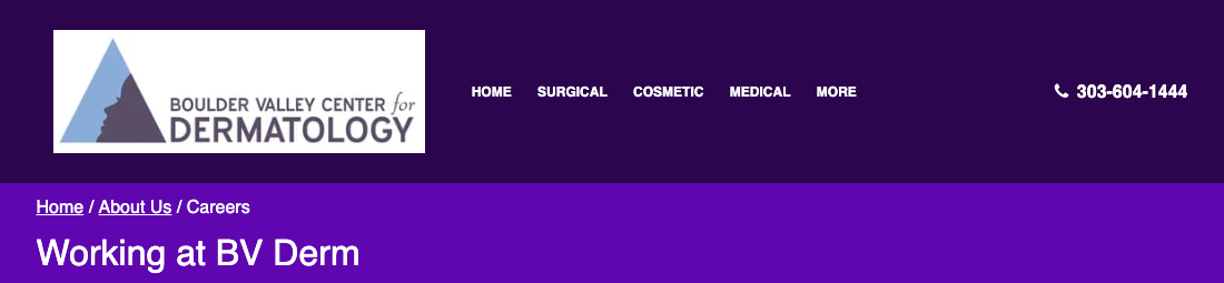 Boulder Valley Center for Dermatology, LLC